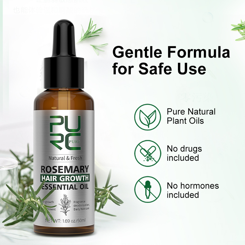 PURC Rosemary Oil for Hair Gro - Hair Care Essence Oil Spray 评论和价格