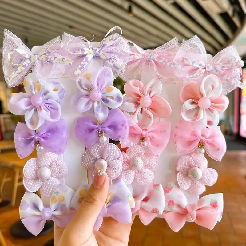 10Pcs/Set Cute Bows Baby Hairc - Hair Care Gift 评论和价格