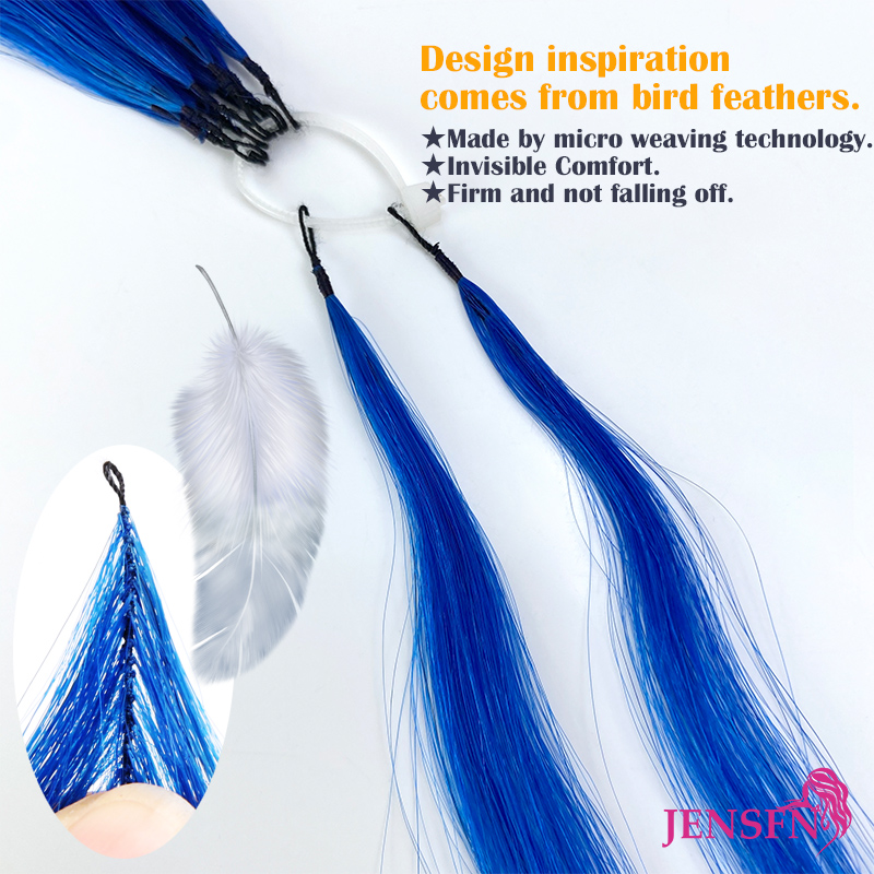JENSFN Micro feather new hair  - Hair Care Color 评论和价格