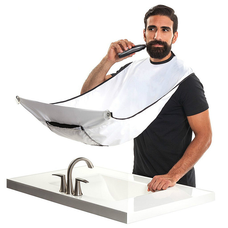 New Male Beard Shaving Apron C - Hair Care Gift 评论和价格