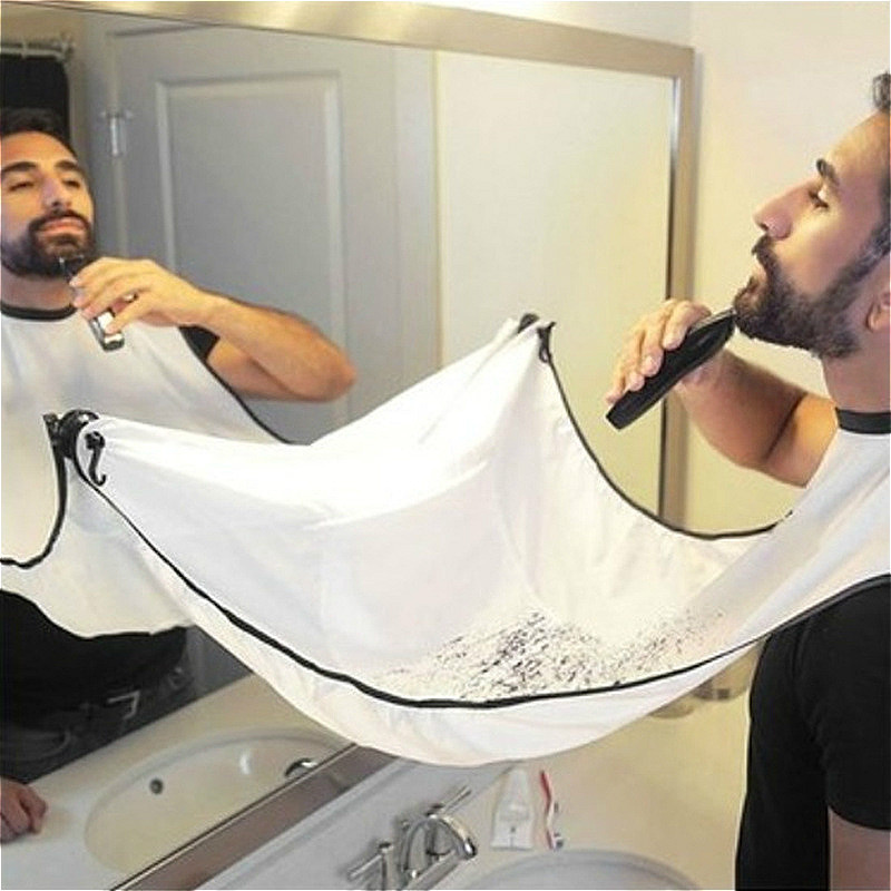 New Male Beard Shaving Apron C - Hair Care Gift 评论和价格