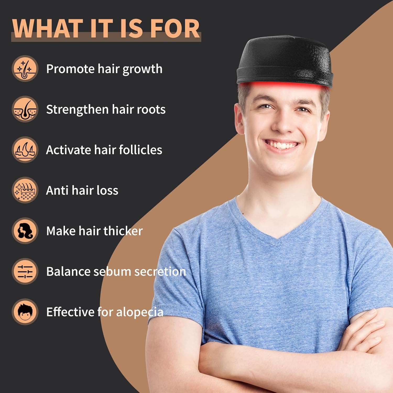 New Hair Growth Laser Cap 660n - Hair Care Vegan 评论和价格