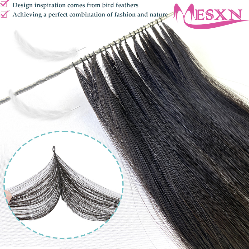 MESXN New Feather hair extensi - Hair Care Color 评论和价格