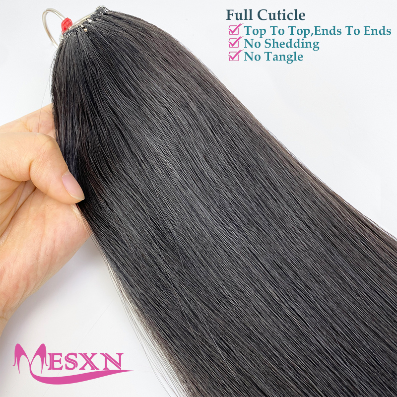 MESXN New Feather hair extensi - Hair Care Color 评论和价格