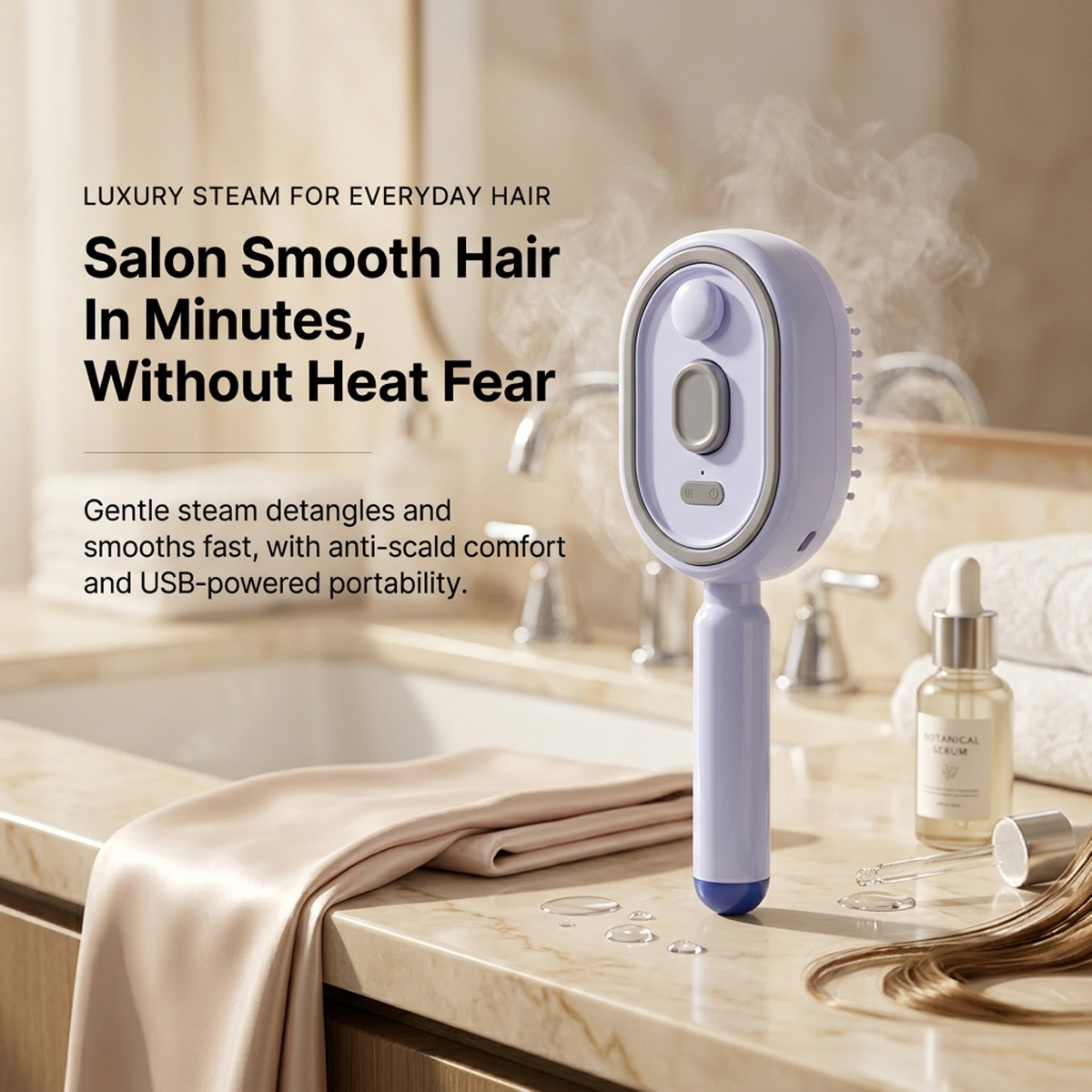 Electric Self-Cleaning Hair Co - Hair Care Gift 评论和价格