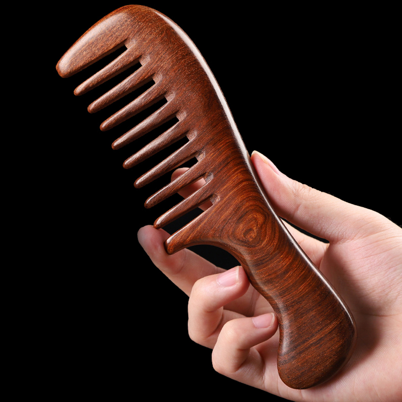 Natural Sandalwood Hair Combs  - Hair Care Gift 评论和价格