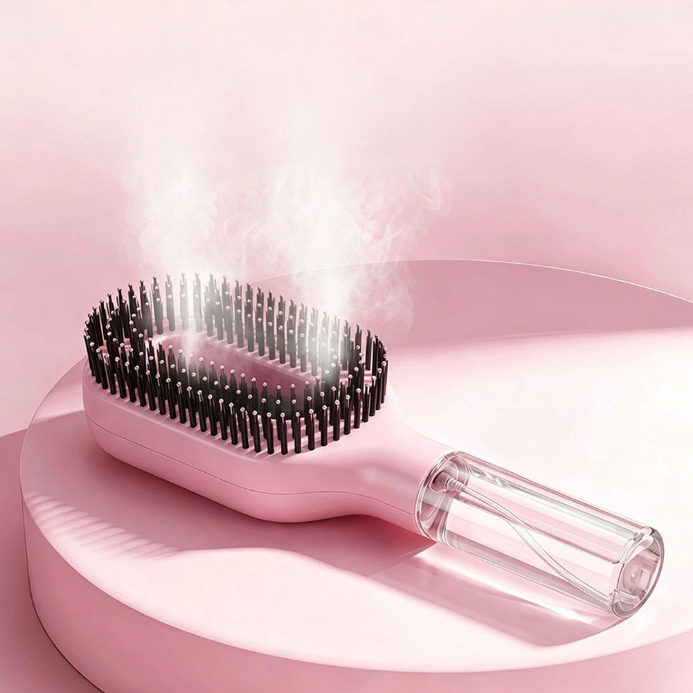 2 in 1 Spray Hair Brush Detang - Hair Care Essence Oil Spray 评论和价格