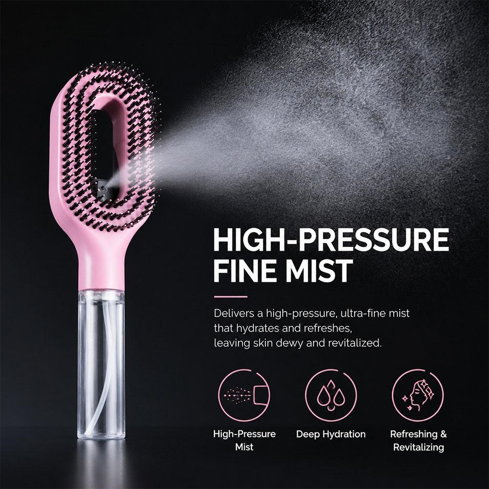 2 in 1 Spray Hair Brush Detang - Hair Care Essence Oil Spray 评论和价格