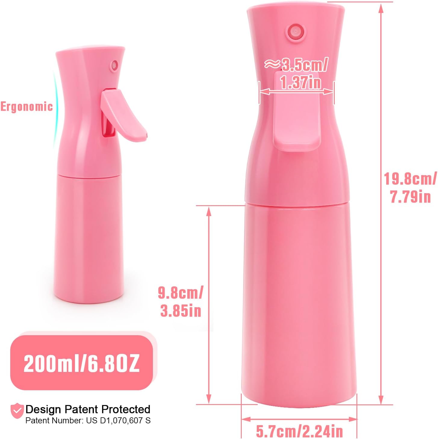 2pcs  Wig Spray Bottle,Fine Mi - Hair Care Gift 评论和价格