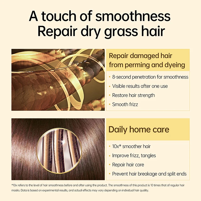 PURC Hair Mask Set 8 Seconds I - Hair Care Keratin Treatment 评论和价格