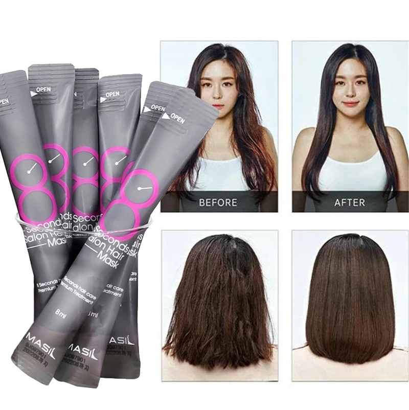 5/10pcs 8 Seconds Salon Hair M - Hair Care Keratin Treatment 评论和价格