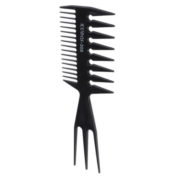 Durable Plastic Hair Pick Comb - Hair Care Color 评论和价格