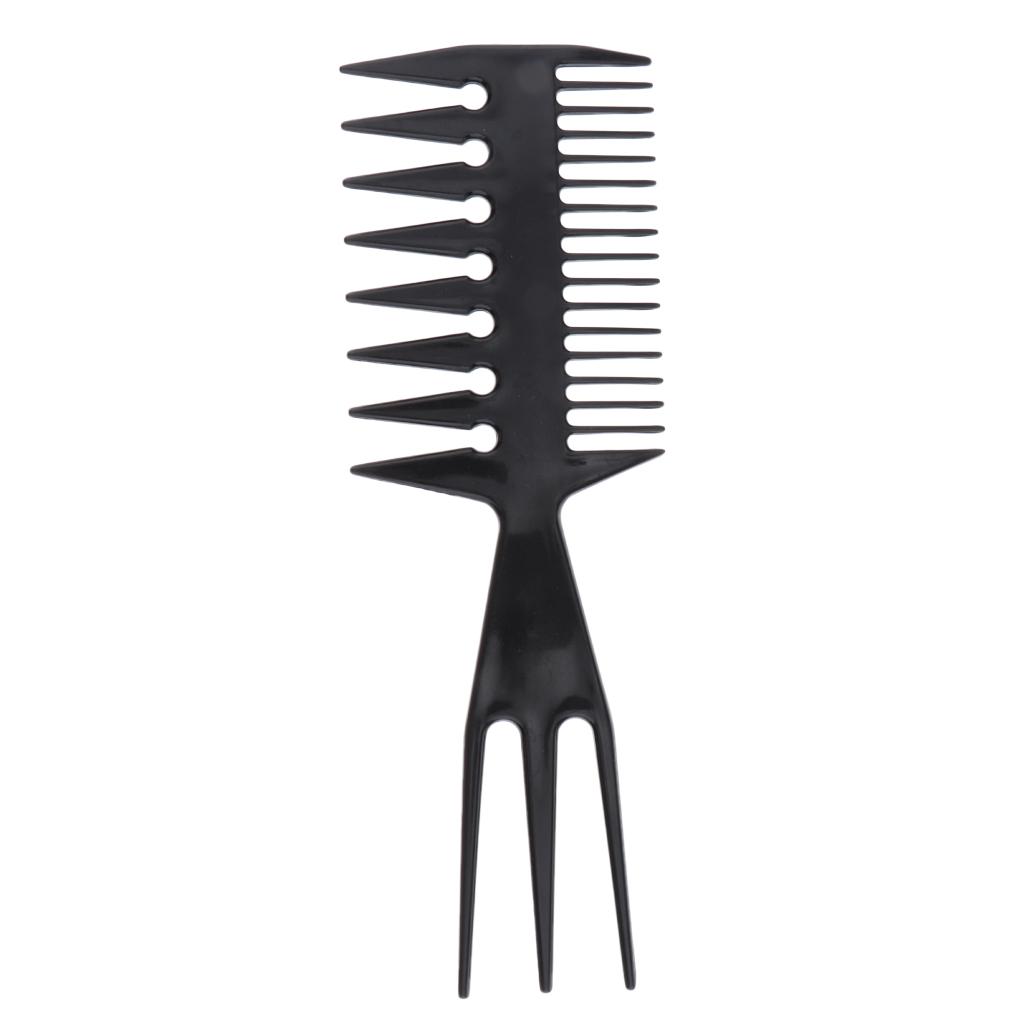 Durable Plastic Hair Pick Comb - Hair Care Color 评论和价格
