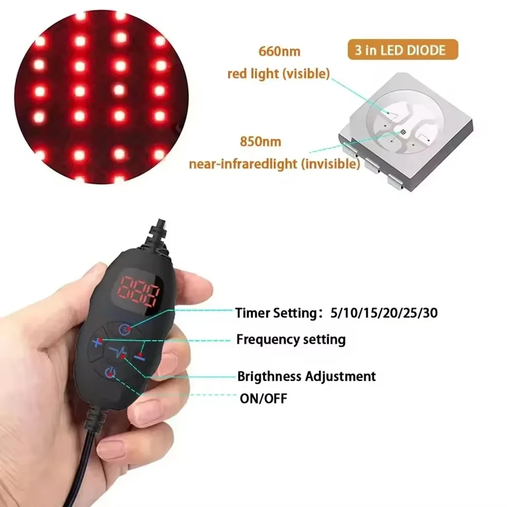 LED Red Light Therapy Hat For  - Hair Care Vegan 评论和价格