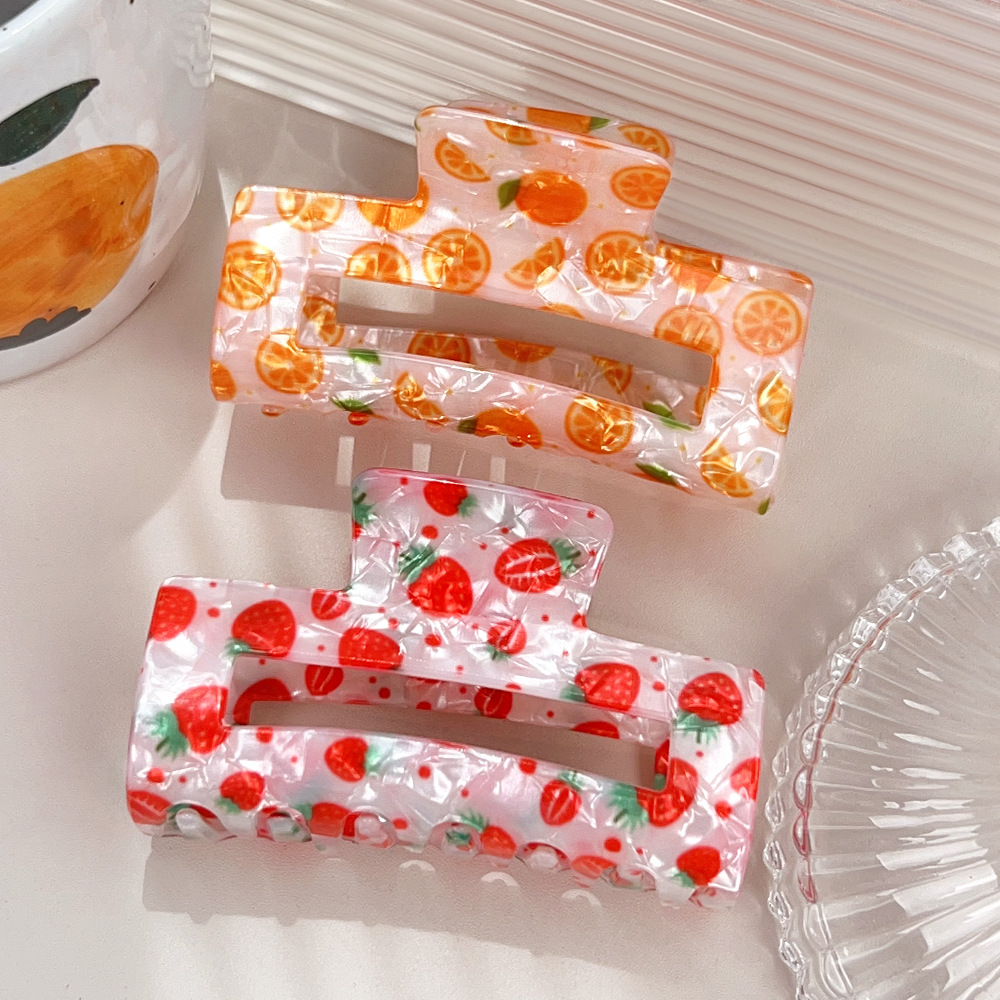 Fresh Fruit Grip Square Hollow - Hair Care Vegan 评论和价格