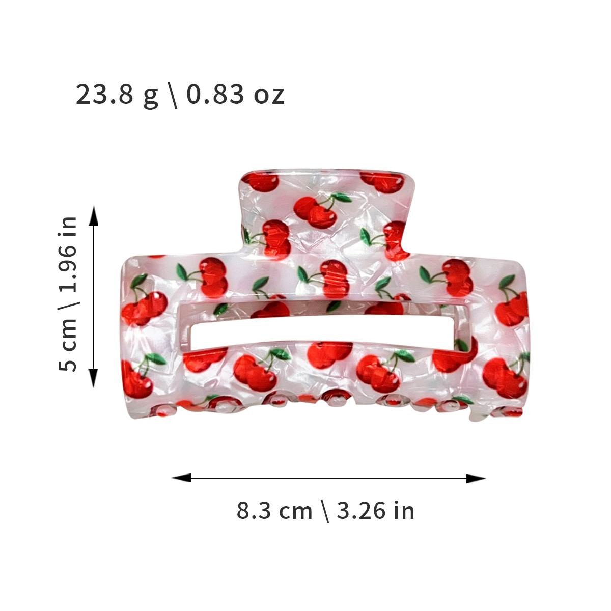 Fresh Fruit Grip Square Hollow - Hair Care Vegan 评论和价格