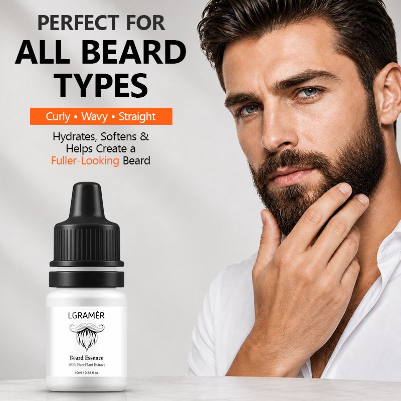 Men's Beard Growth Serum Nouri - Hair Care Natur 评论和价格
