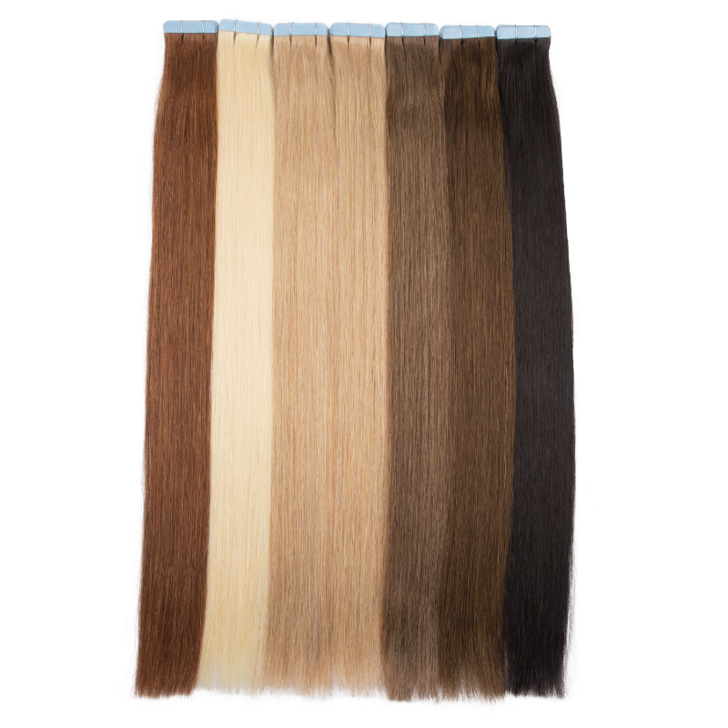 Human Remy Hair Tape In Wig 20 - Hair Care Color 评论和价格