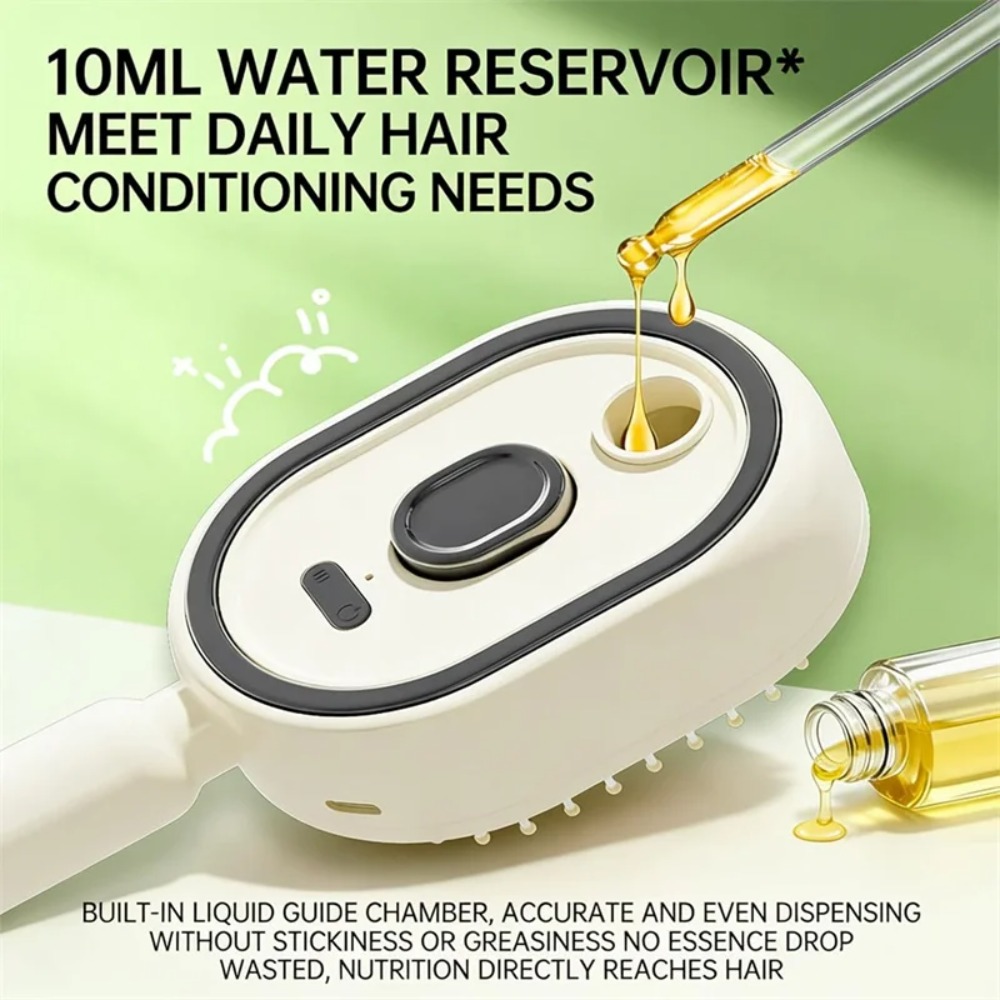 Multifunctional Massage Comb,E - Hair Care Essence Oil Spray 评论和价格