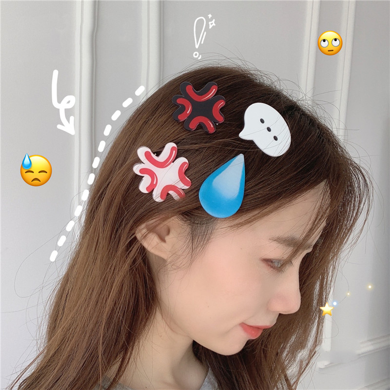 Water Drop Hairpin Expression  - Hair Care Vegan 评论和价格