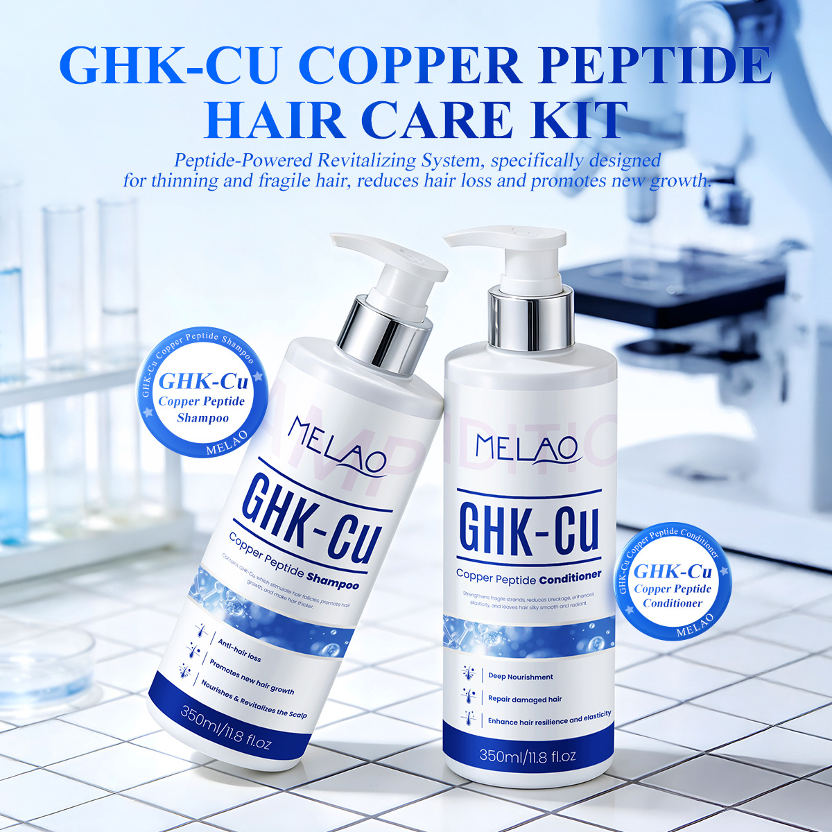 350ml GHK-Cu Copper Peptide Ha - Hair Care Vegan 评论和价格