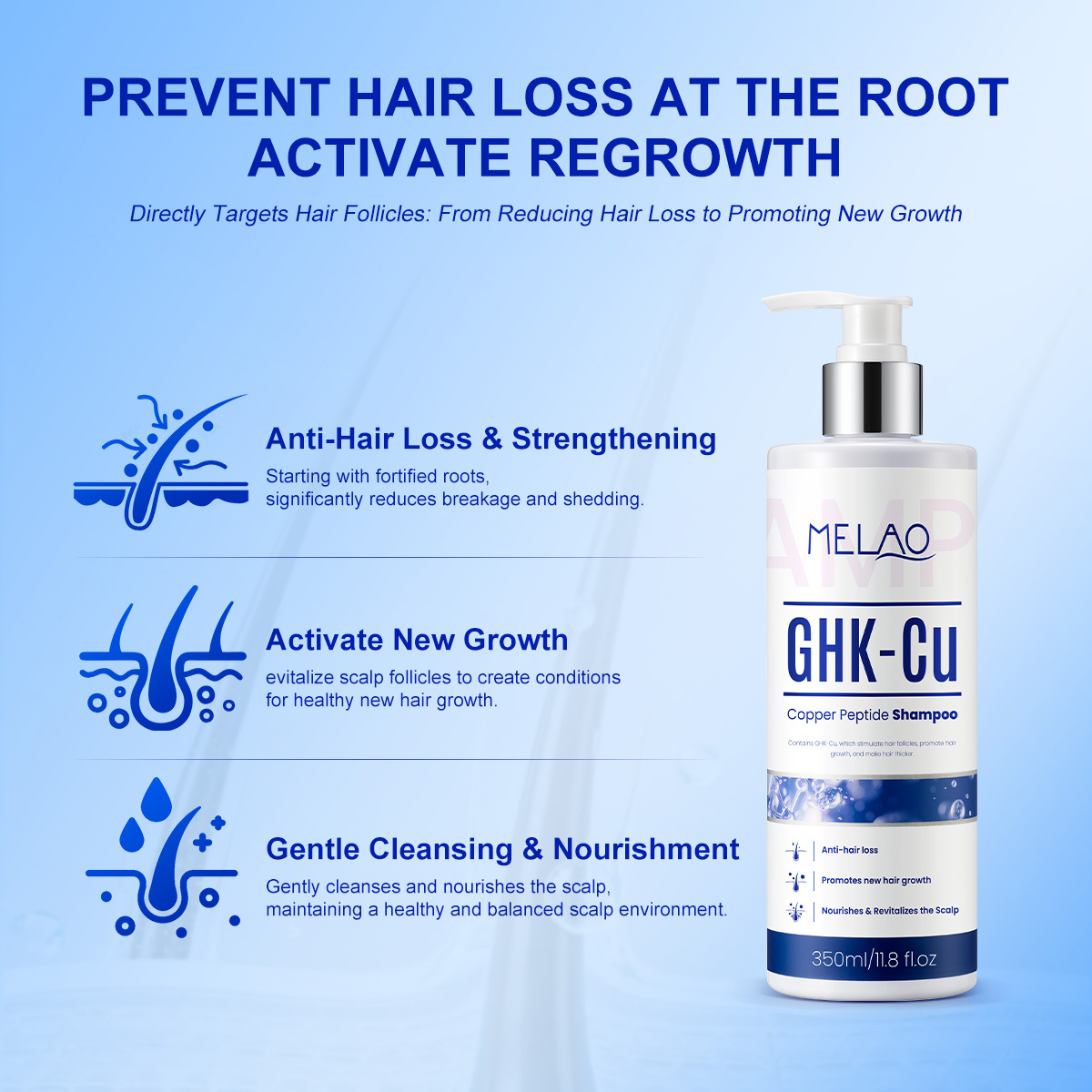 350ml GHK-Cu Copper Peptide Ha - Hair Care Vegan 评论和价格