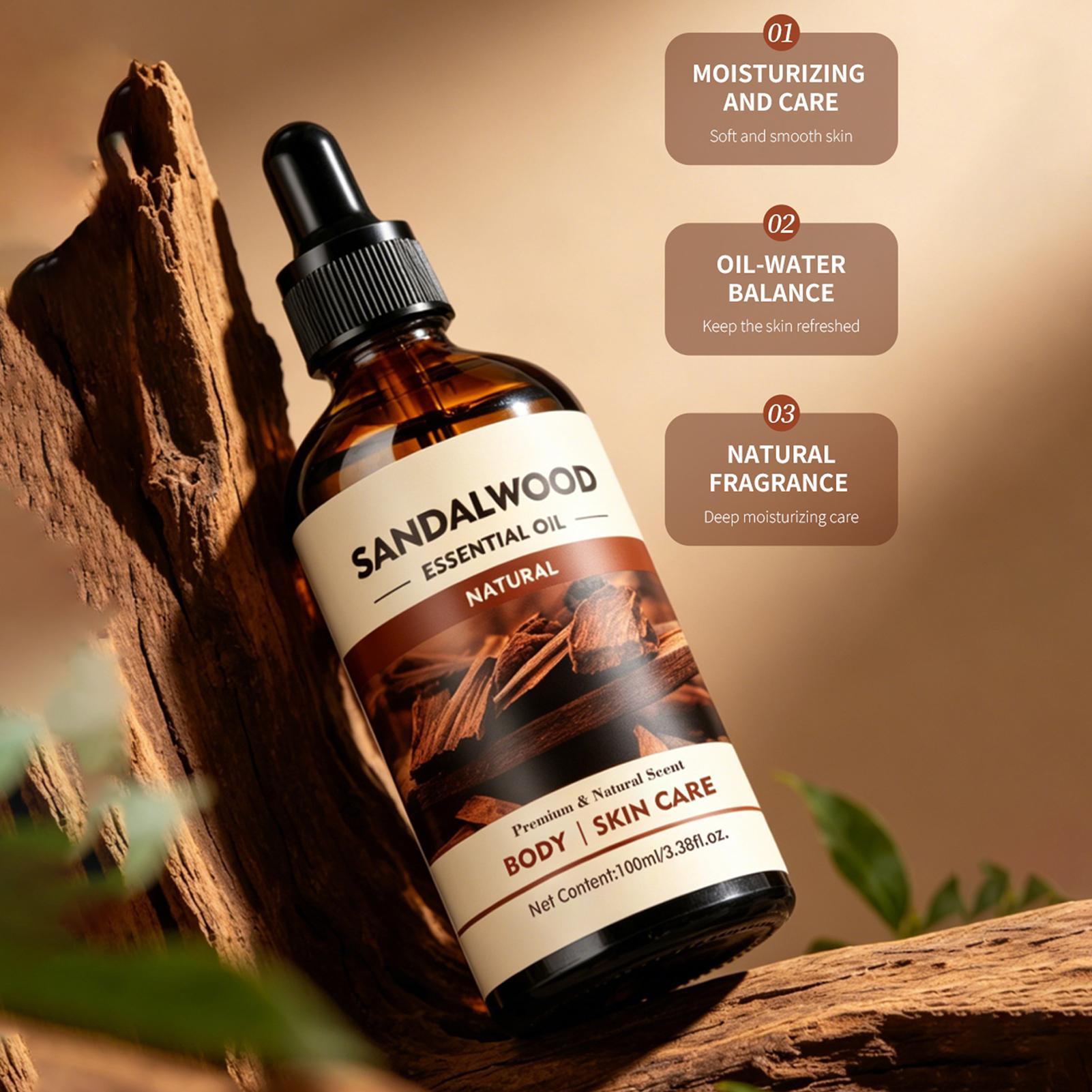 Sandalwood Fragrance Oil 100ml - Hair Care Natur 评论和价格