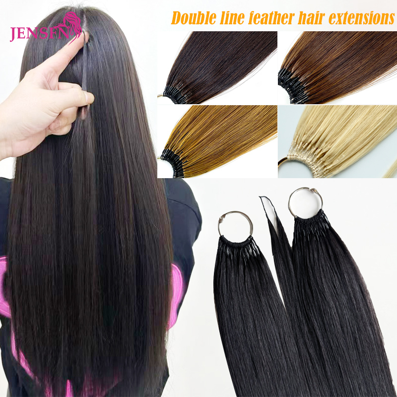 Double line Micro Feather New  - Hair Care Color 评论和价格
