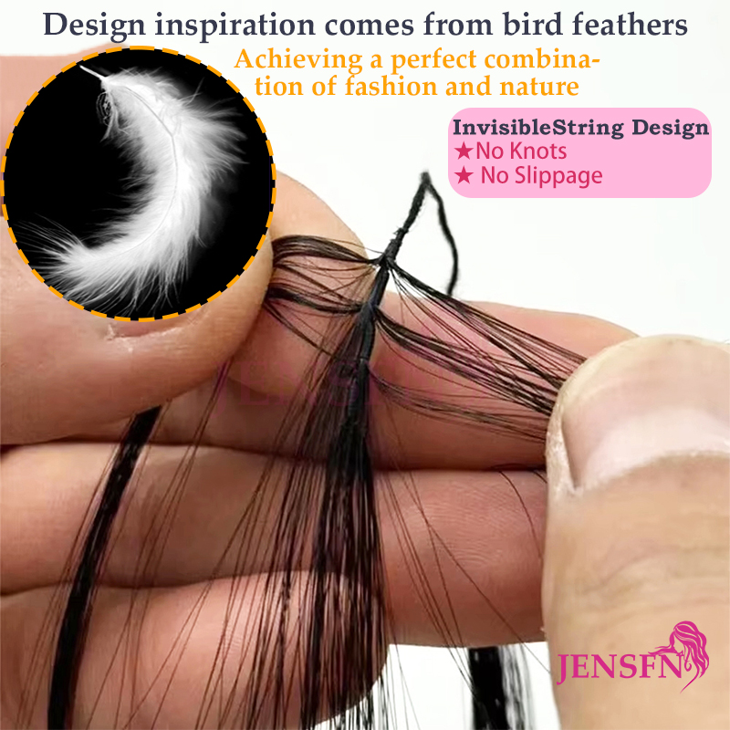 Double line Micro Feather New  - Hair Care Color 评论和价格