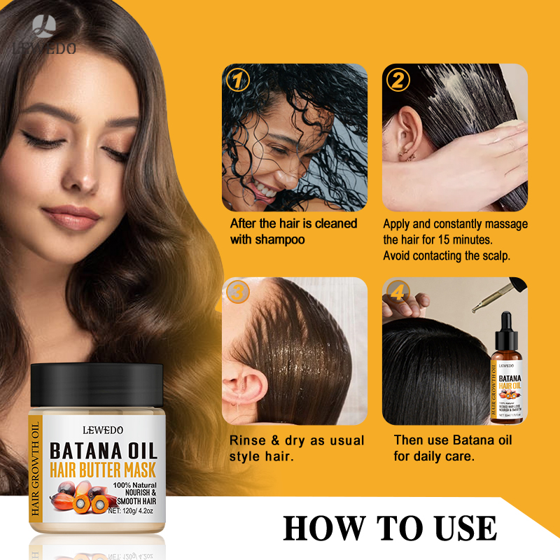 LEWEDO Batana Oil Hair Growth  - Hair Care Essence Oil Spray 评论和价格