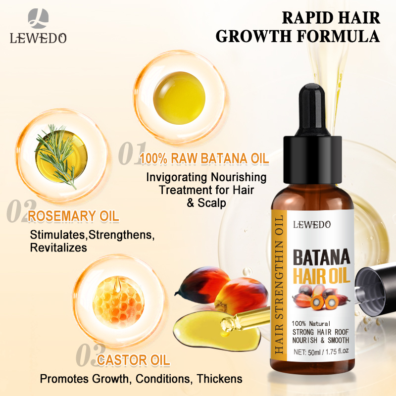 LEWEDO Batana Oil Hair Growth  - Hair Care Essence Oil Spray 评论和价格