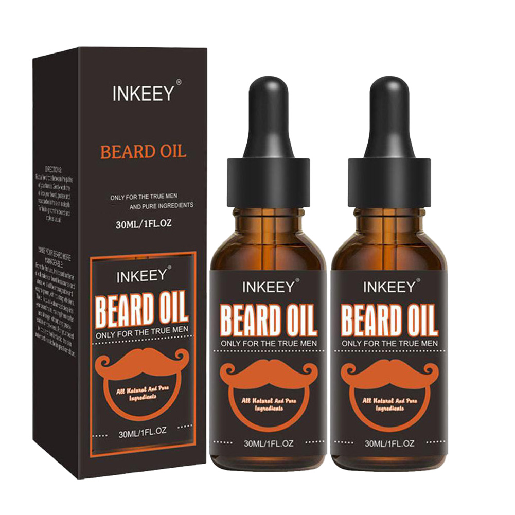 2PCS Beard Care Oil For Men Na - Hair Care Natur 评论和价格