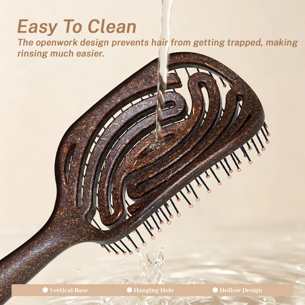 Hair Massage Comb Bristle Nylo - Hair Care Gift 评论和价格