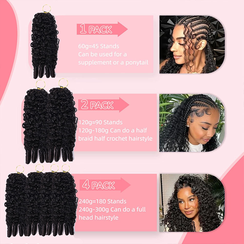 100% Human Hair Feather Croche - Hair Care Color 评论和价格