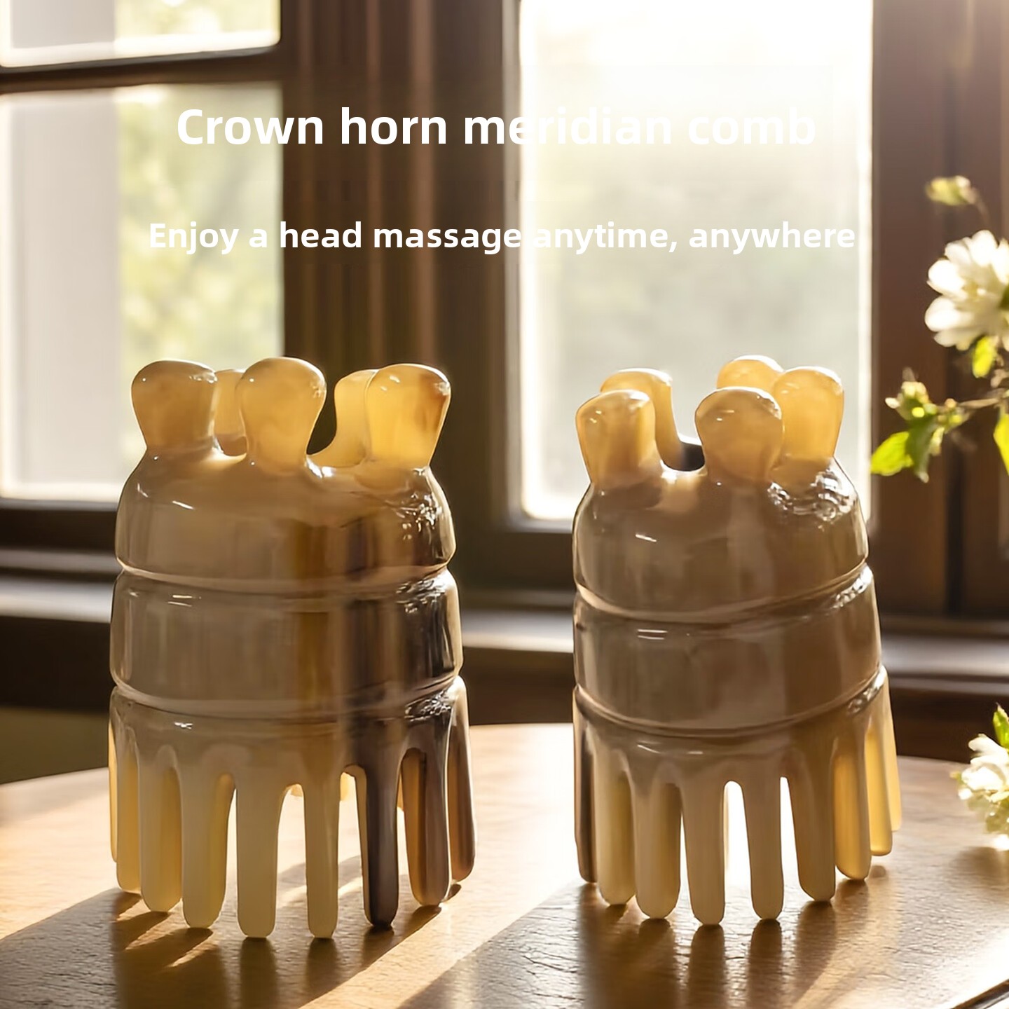 Natural Horn Scalp Massage Com - Hair Care Natur 评论和价格