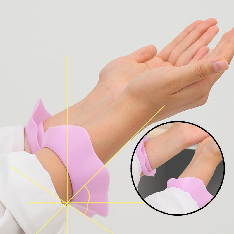 1 Pair Washing Face Wrist Watc - Hair Care Color 评论和价格